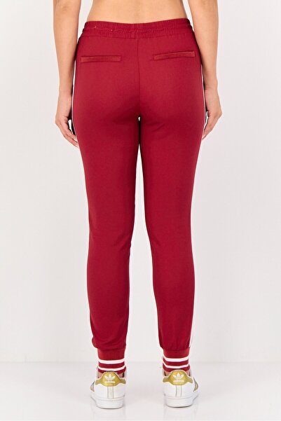 Reiko Women Regular Fit Solid Stretchable Jogger Pants, Red