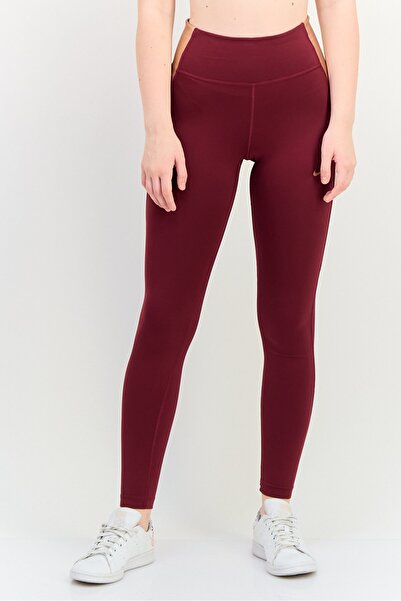 Nike Women Tight Fit Training Leggings, Maroon