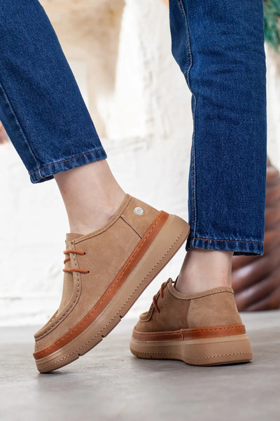 Mammamia 25Ka-7025 Genuine Leather Casual Shoes