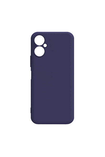 zore Tecno Camon 19 Neo Case Nxxa Piping Silicone - Navy Blue