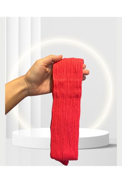 İntive Lingerie Coral Color Dita Mystic Patterned Stretchy 80 Denier Pantyhose