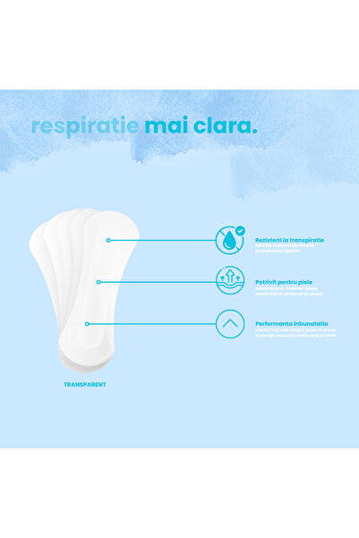 Zenessy Transparent nasal strips – 60 pieces | Easy breathing and peaceful sleep