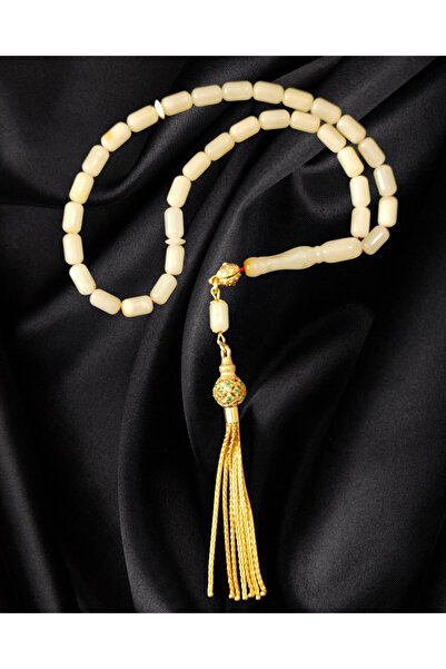 Erbab i Kehribar Sertifikalı Baltık Kehribar Tesbih - Gümüş Püskül Tasarım