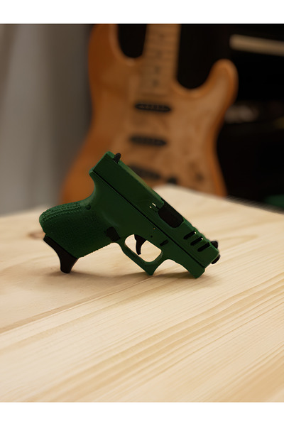 mmb Glock 43 Mini Keychain – 1:3 Scale, 90% Functional Mechanism, Collectible