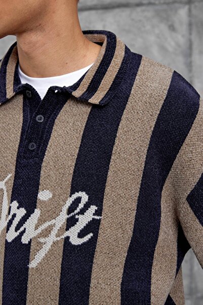 NOMARC Beige 251 Polo Neck Knitwear