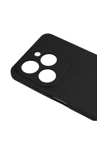 zore Infinix Hot 40 Case Nxxa Bias Tape Silicone - Black