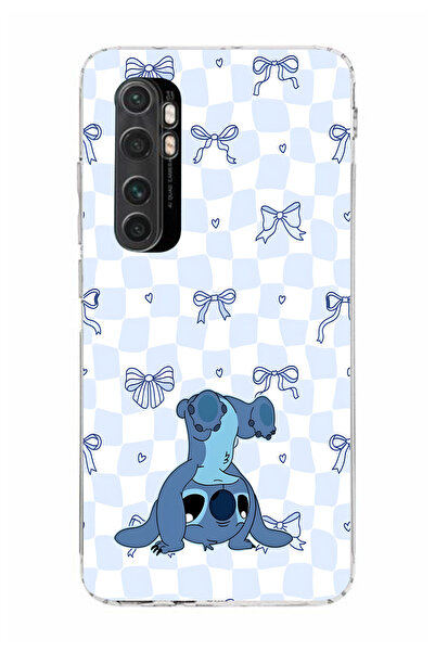 Elorakılıf Xiaomi Mi Note 10 Lite Uyumlu Baskılı Yumuşak Silikon Şeffaf Telef...