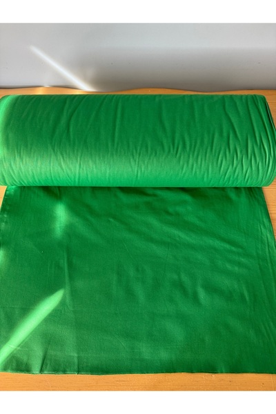 White Alamode قماش قطني أخضر