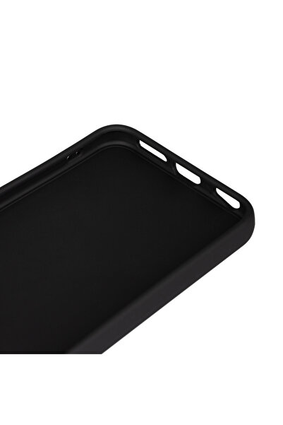 zore Infinix Smart 9 Case Nxxa Bias Tape Silicone - Black