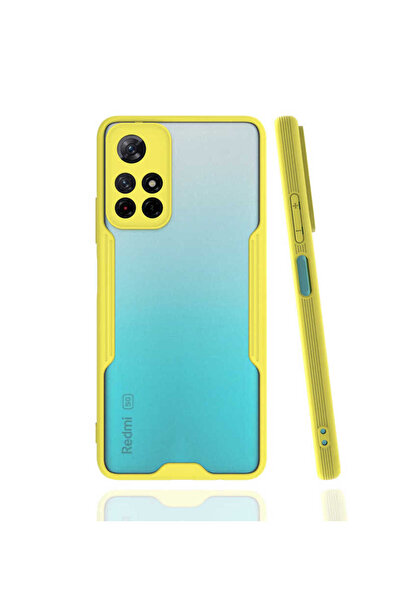 zore غطاء حماية NXXA Parfe لهاتف Poco M4 Pro 5G - أصفر