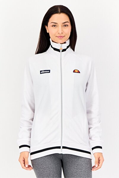 Ellesse Women Sportswear Fit Long Sleeve Outdoor Jackets, White