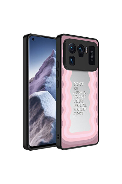 zore غطاء حماية للكاميرا بنمط مرآة لامع من JoieCreatif لهاتف Mi 11 Ultra - مرآة