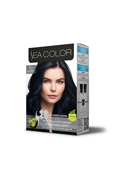 Sea Color Set Boya 1.1 Mavi Siyah