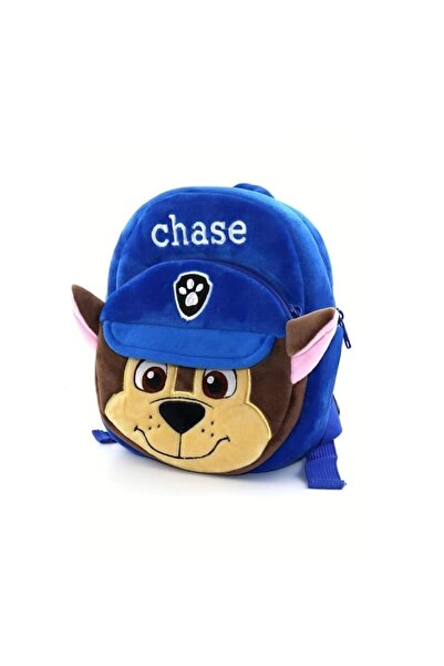 OEM Plush backpack, Chase puppy, blue, 24 cm, 2 years+