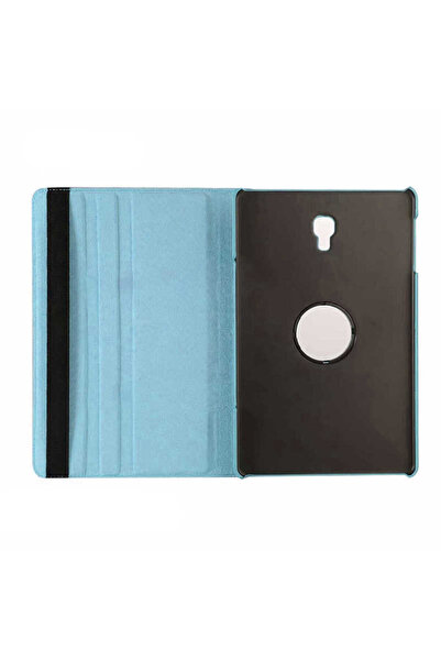 zore Galaxy Tab a T590 Compatible Nxxa Rotatable Stand Case-Blue Light