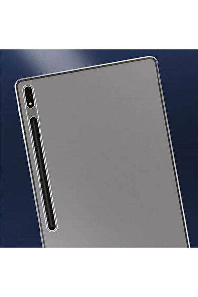 zore Galaxy Tab S8 Ultra Sm-X900 Case Tygo Tablet Super Silicone Cover - Colorless