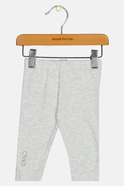 Overkids Toddlers Girl Heather Pull On Leggings, Grey