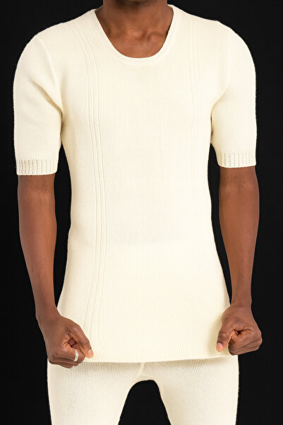 SEBURAM COLLECTION Short Sleeve Wool Thermal Underwear Unisex Fits All Sizes ...