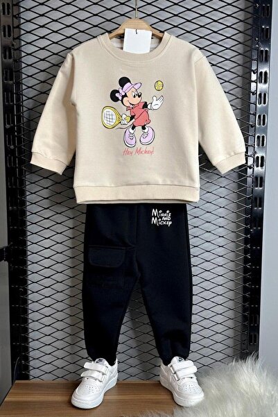 Uslukids Girl's Sweatshirt and Bottom Set