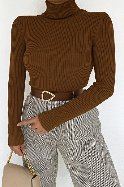 Noi Belis Βασικό πλεκτό πουλόβερ με πλεκτό σχέδιο με ζιβάγκο AW25KZ0061