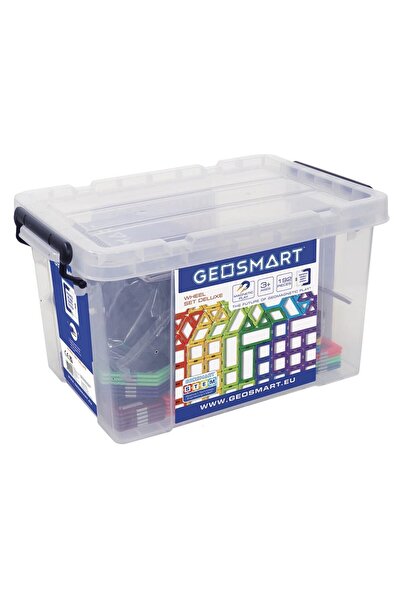 Smart Games Geo Smart magnetic game, Educational Set with wheels, Educational set with wheels, 192 pieces