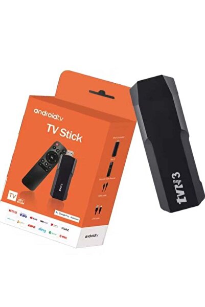 TVR Generic Android TV Stick 4K Ultra HD Streaming Device with Remote Control