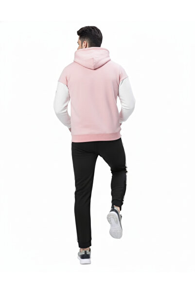 STITCH by MH Men's Color-Block Hoodie and Jogger Set 20 years / Chest 42" (Ance Studios Style)
