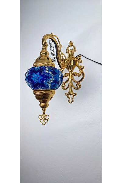 ZEM ARİS HEDİYELİK Gold Color Handmade Sconce