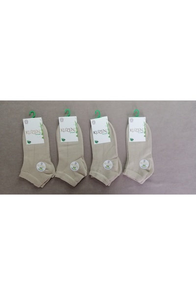 bglife Bamboo Booties Socks Stitch-Free 4-Pack