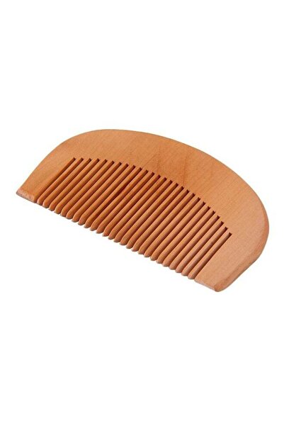 The comprehensive house Wooden Hair Comb - Peach Brown