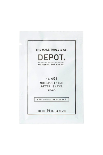 DEPOT 400 Shave Specifics Nr. 408, Colonia clasică, Balsam hidratant după ras...