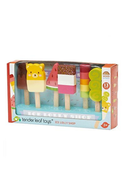 Tender Leaf Toys Ice Lolly Shop - Set inghetate, cu 6 piese -