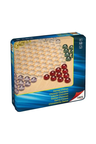 CAYRO Joc Sah Chinezesc, Dame Chinezesti in cutie metalica,