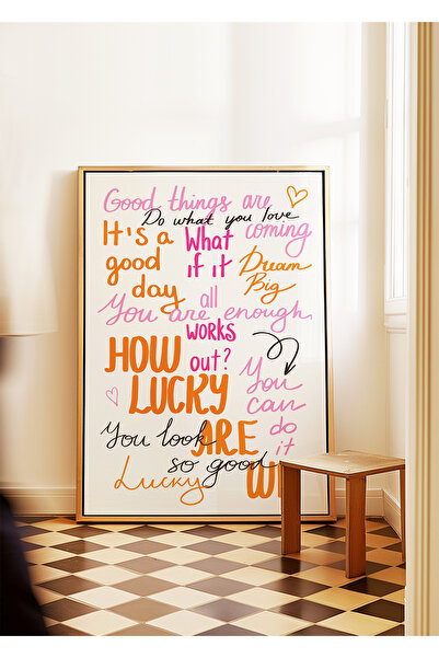 ARTHOUSECOLLECTIVE Lucruri bune se apropie – Poster motivațional 3 - Poster f...