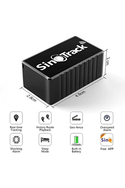 UnderShop Mini GSM GPS Tracker, Free APP Monitoring, SIM Card, Internal Battery