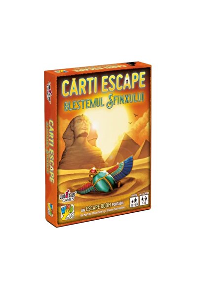 dv Giochi Cărți Escape - Blestemul Sfinxului