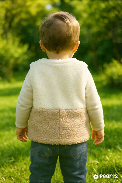 pearls Hoodless Baby Kids Vest