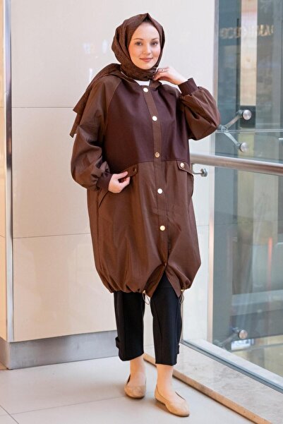 Ceremony Dubai Lined Cap with Snap Fastener on the Front and Steel Garnish