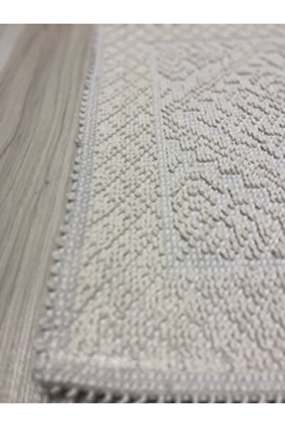 FeelHome Super Water Absorbent Cotton Rug Woven Bathroom Foot Mat & Towel 40X60