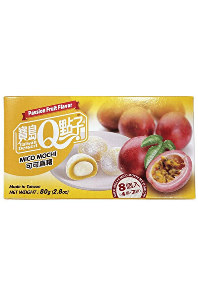 QBrand Mochi Cacao cu fructul pasiunii de la Q Brand TWN 80g