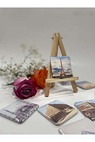Sophia Collection Set 15 magneti metalici 5x5 cm cu poza personalizate