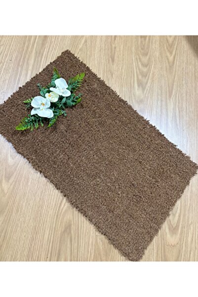 Marrone Orkideli Door Mat 70*40 Non-Slip Base