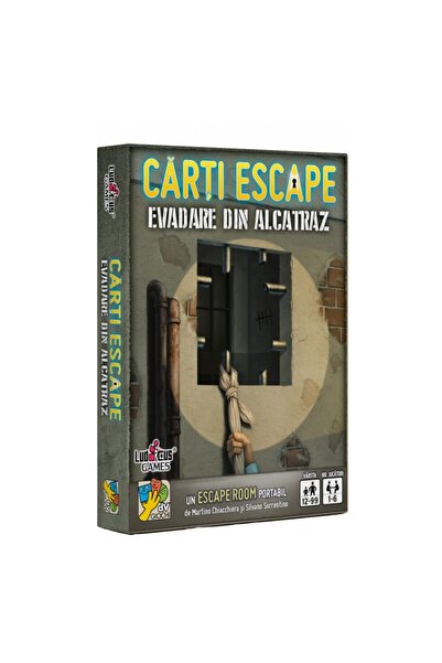 dv Giochi Cărți Escape - Evadare din Alcatraz
