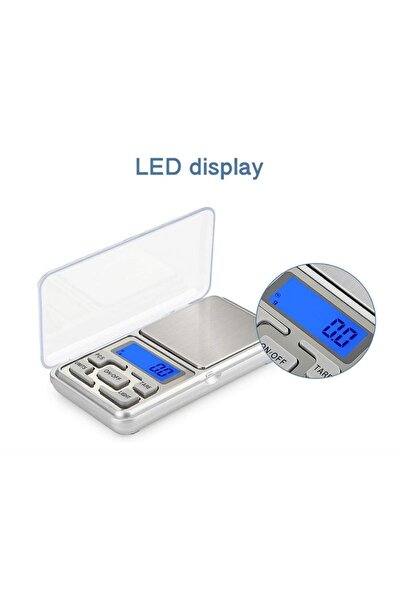 Hope Pocket Scale Digital 0.01g-500g, LCD Portable Kitchen & Jewelry Scale