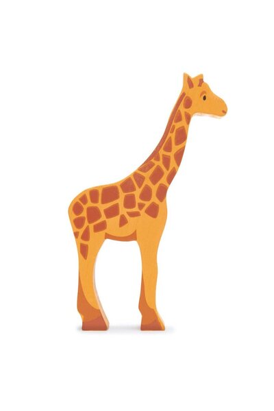 Tender Leaf Toys Figurina Girafa, din lemn premium - Giraffe -