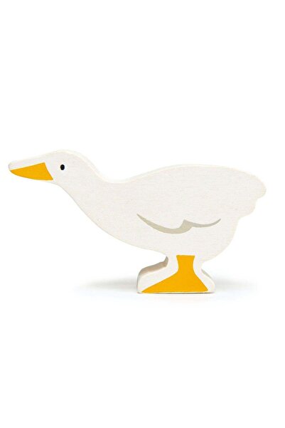 Tender Leaf Toys Figurina Gasca, din lemn premium - Goose -
