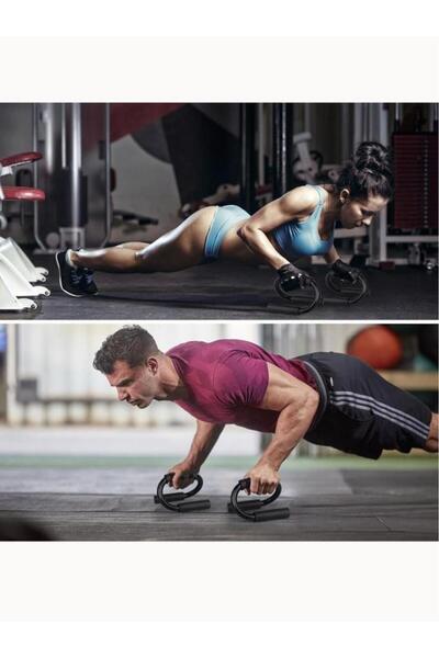 Genel Markalar Karın Kası Egzersiz Şınav Aleti Şınav Çekme Kol Kas Geliştiric...