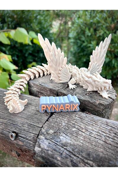 pynarix Kanatlı İskelet Ejderha Figürü-Kadim Gücün Kanatlı Yankısı! 🐉🦴🔥3D ...