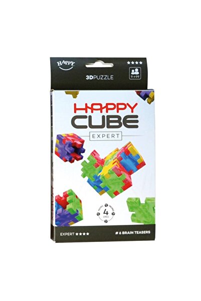 Smart Games - Happy Cube Expert, 2D-3D educational logical puzzle, 10+ years