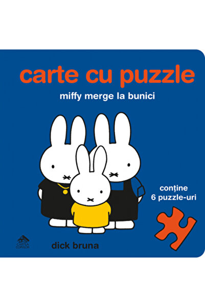 Editura Cartea Copiilor Miffy goes to grandma's. Puzzle book - Bruna